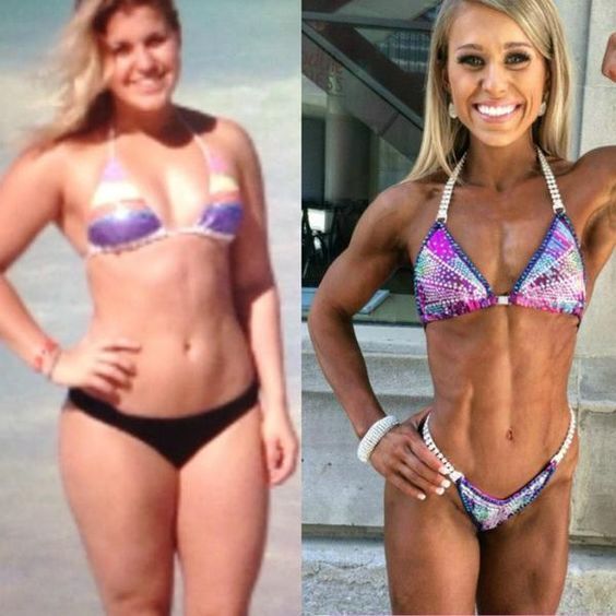 7 Benefits Of Kickboxing Lessons San Diego Boxing Coach bodybuilding-women-before-after-total-body-transformation